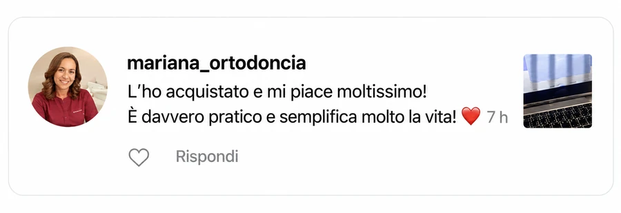 Commento di un'odontoiatra sul kit